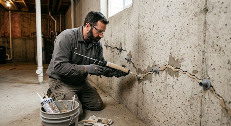 Cracked Foundation Repair